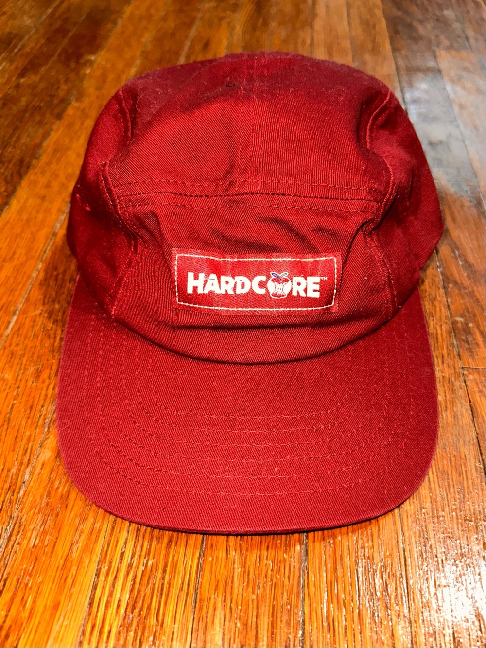 Hardcore Angery Orchard Maroon and Black Adjustable Hat